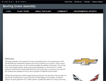 Tablet Screenshot of corvetteassembly.com